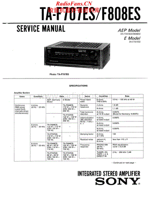 Sony-TAF707ES-int-sm维修电路原理图.pdf
