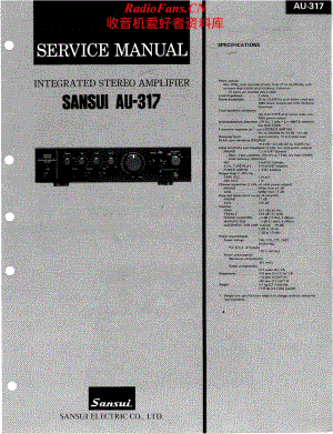 Sansui-AU317-int-sm维修电路原理图.pdf