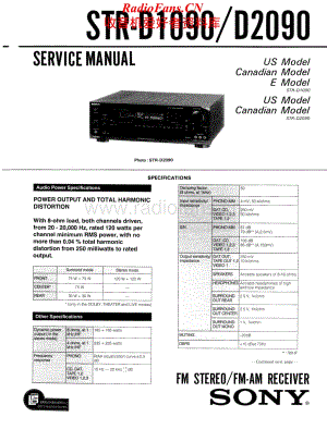 Sony-STRD1090-rec-sm维修电路原理图.pdf