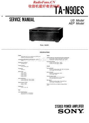 Sony-TAN90ES-pwr-sm维修电路原理图.pdf
