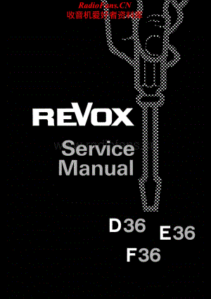Revox-F36-tape-sm_eng维修电路原理图.pdf