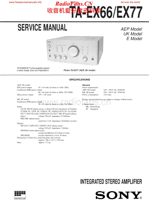 Sony-TAEX66-int-sm维修电路原理图.pdf