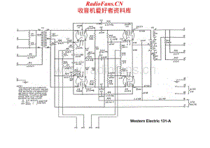 WesternElectric-WE131A-amp-sch维修电路原理图.pdf