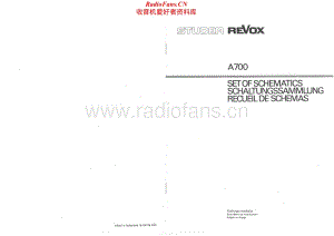 Revox-A700-tape-sm维修电路原理图.pdf