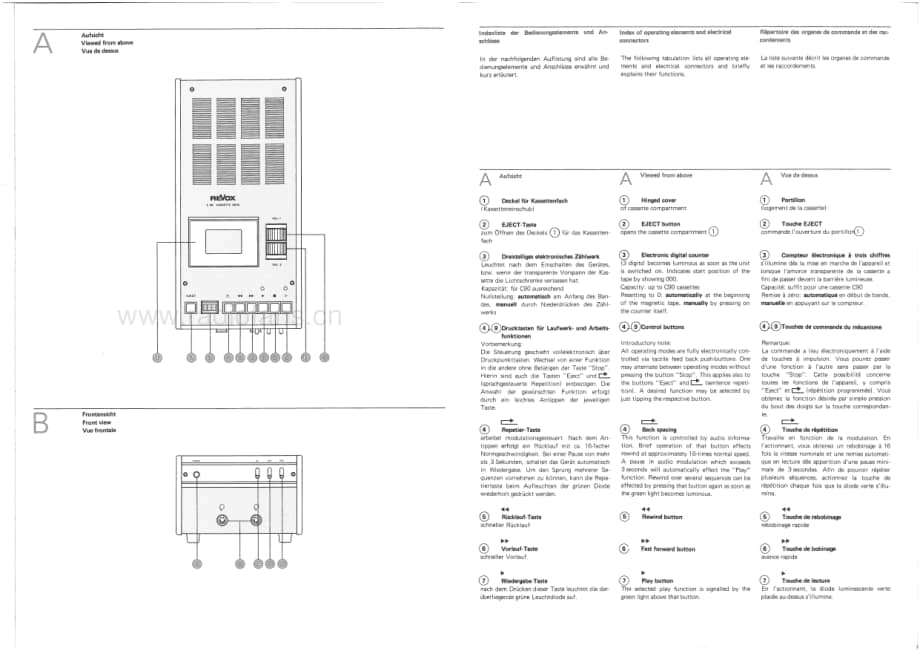 Revox-C88-tape-om维修电路原理图.pdf_第3页
