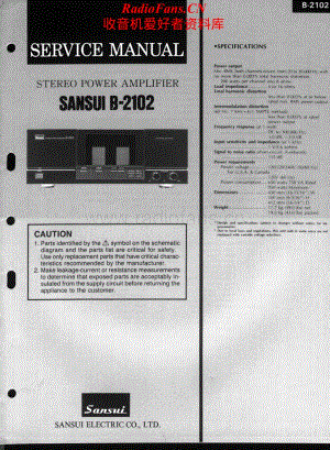 Sansui-B2102-pwr-sm维修电路原理图.pdf