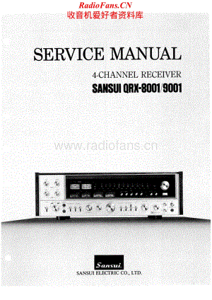 Sansui-QRX8001-rec-sm维修电路原理图.pdf