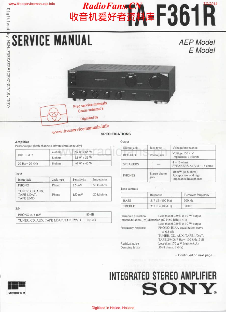 Sony-TAF361R-int-sm维修电路原理图.pdf_第1页