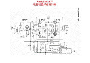 RCA-6V6PP-pwr-sch维修电路原理图.pdf