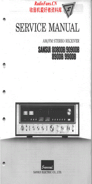Sansui-8080DB-rec-sm维修电路原理图.pdf