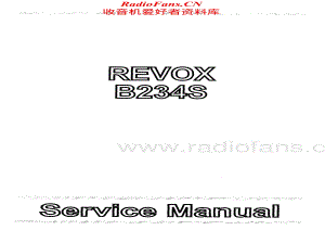 Revox-B234S-rem-sm维修电路原理图.pdf