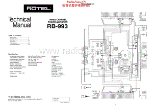 Rotel-RB993-pwr-sm维修电路原理图.pdf