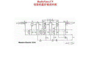 WesternElectric-WE121A-amp-sch维修电路原理图.pdf