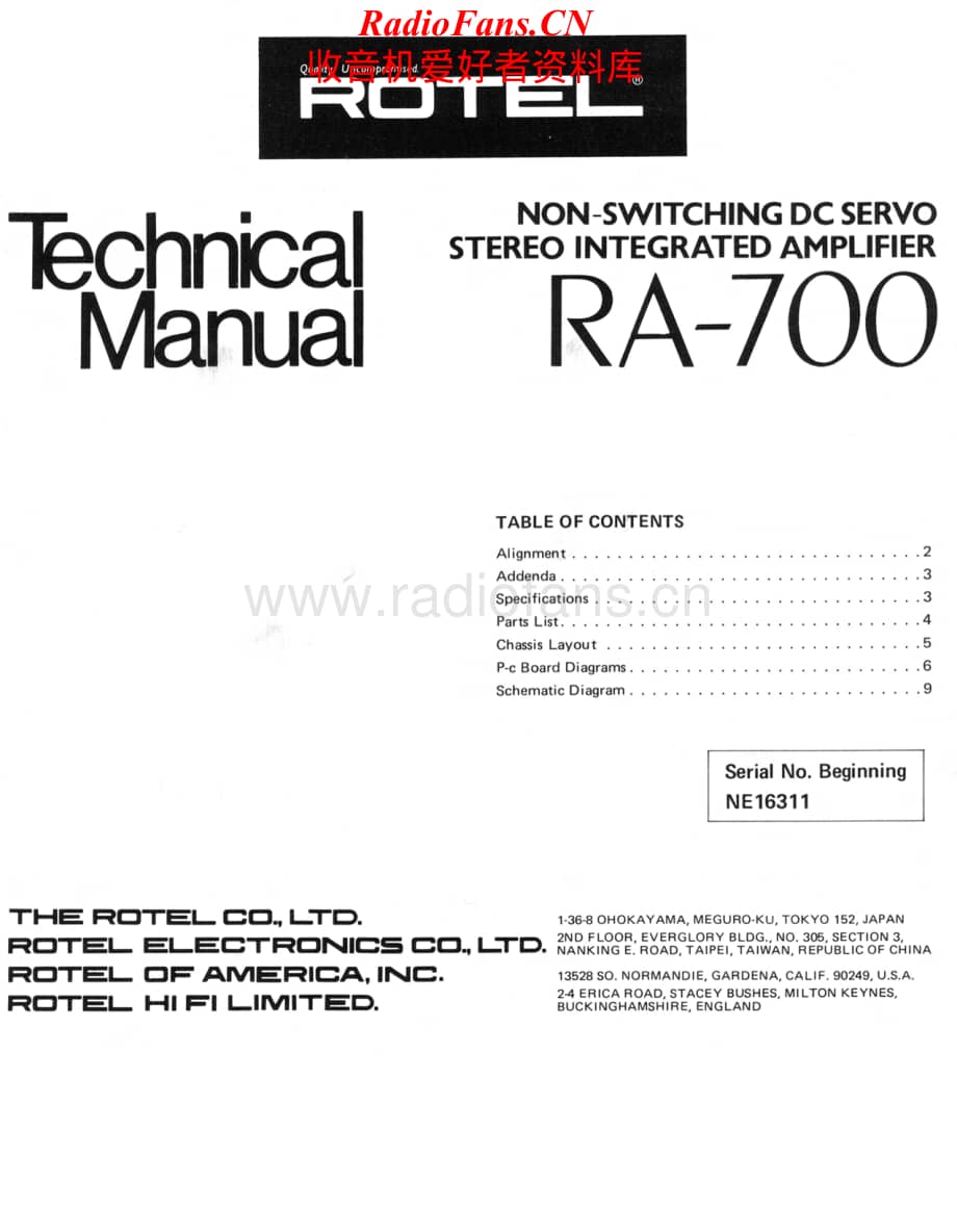 Rotel-RA700-int-sm维修电路原理图.pdf_第1页