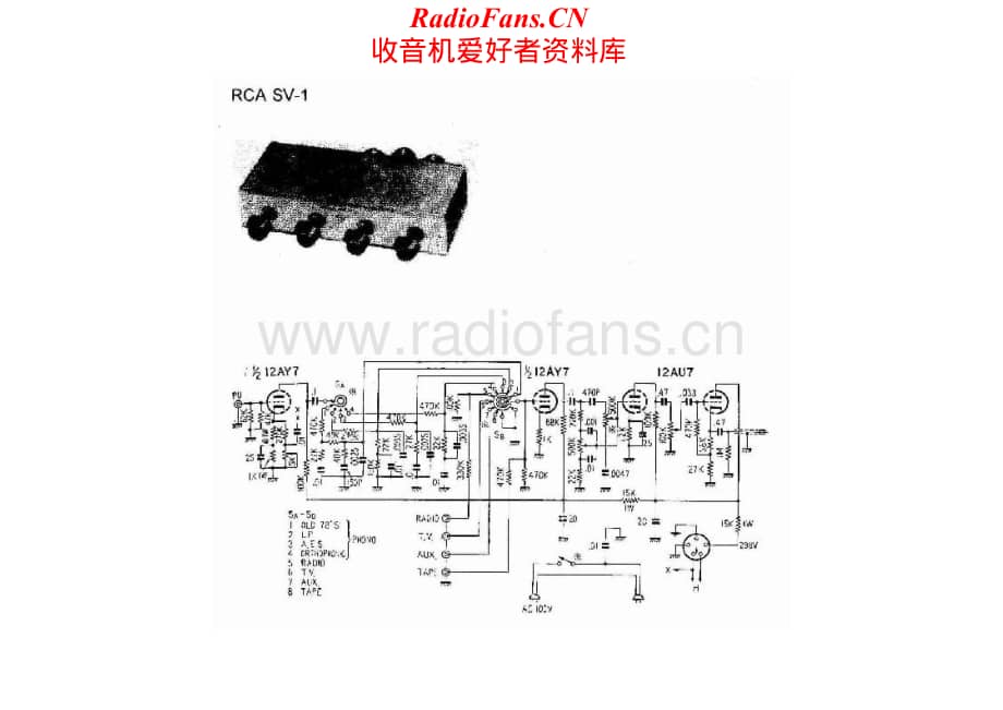 RCA-SV1-pre-sch维修电路原理图.pdf_第1页
