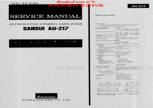 Sansui-AU217-int-sm维修电路原理图.pdf