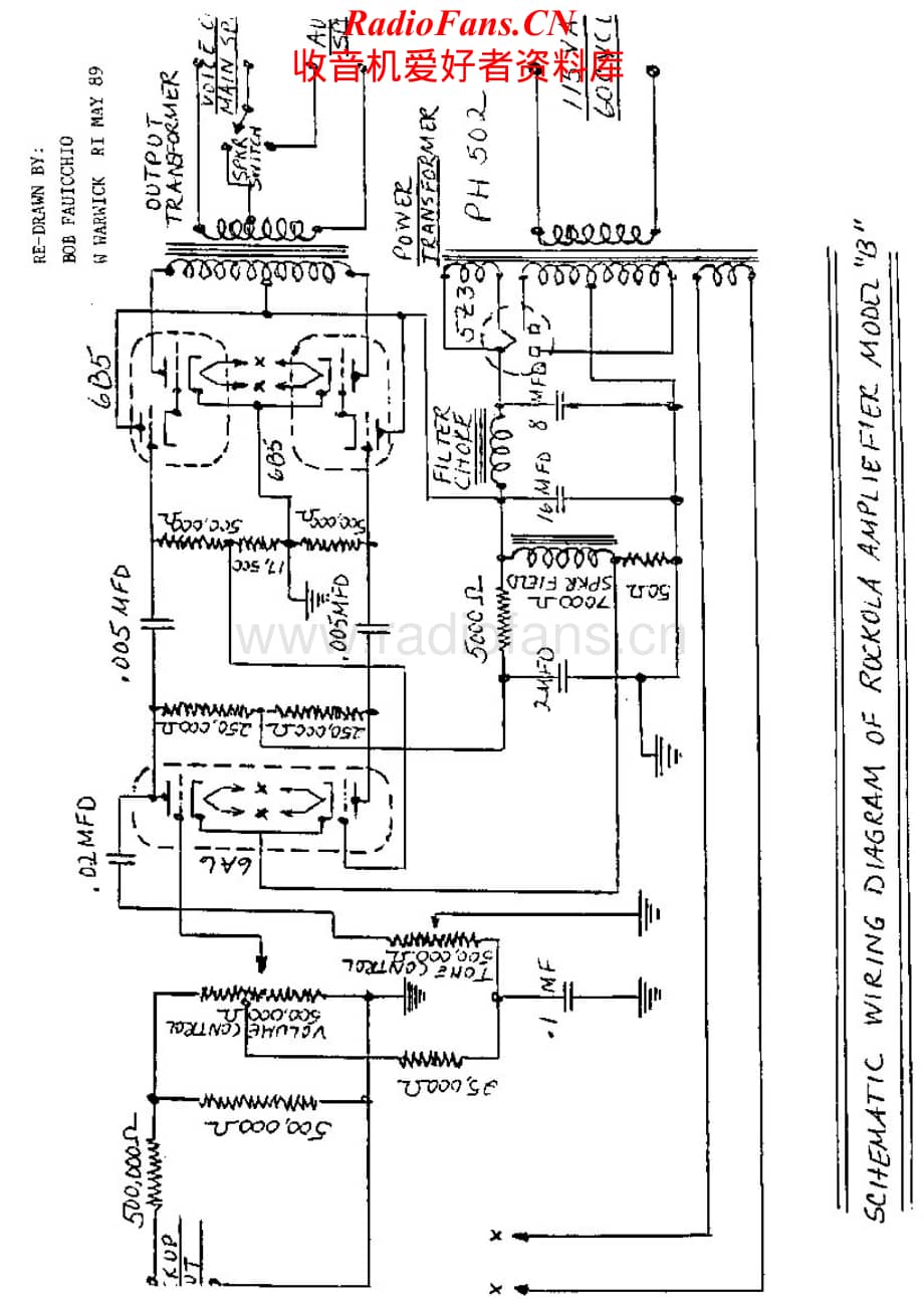 RockOla-B-pwr-sch维修电路原理图.pdf_第1页