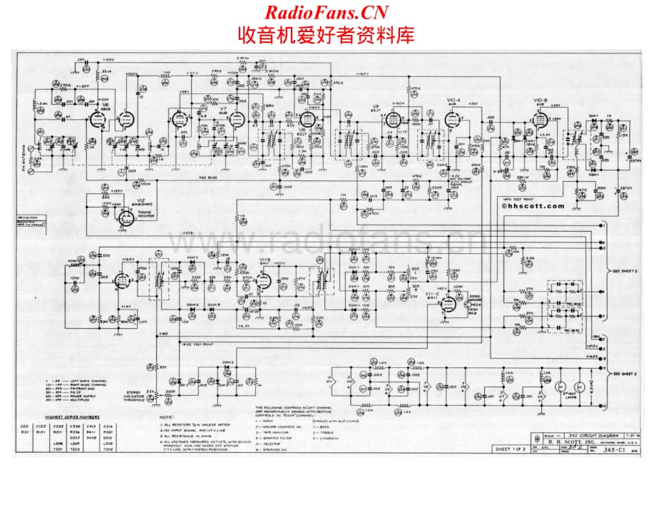 Scott-345-tun-sch维修电路原理图.pdf_第1页