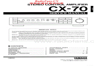 Yamaha-CX70-pre-sm维修电路原理图.pdf