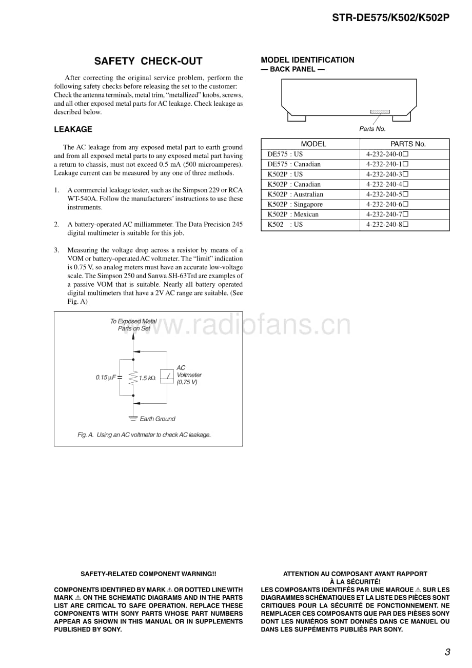 Sony-STRK502P-rec-sm维修电路原理图.pdf_第3页