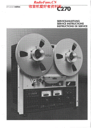 Revox-C270-tape-sm1维修电路原理图.pdf