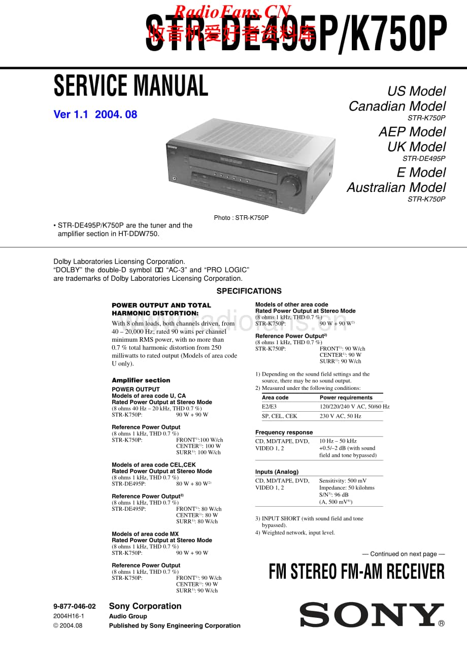 Sony-STRK750P-rec-sm维修电路原理图.pdf_第1页