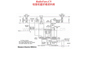 WesternElectric-WE43A-amp-sch维修电路原理图.pdf