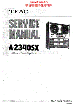 Teac-A2340SX-tape-sm维修电路原理图.pdf
