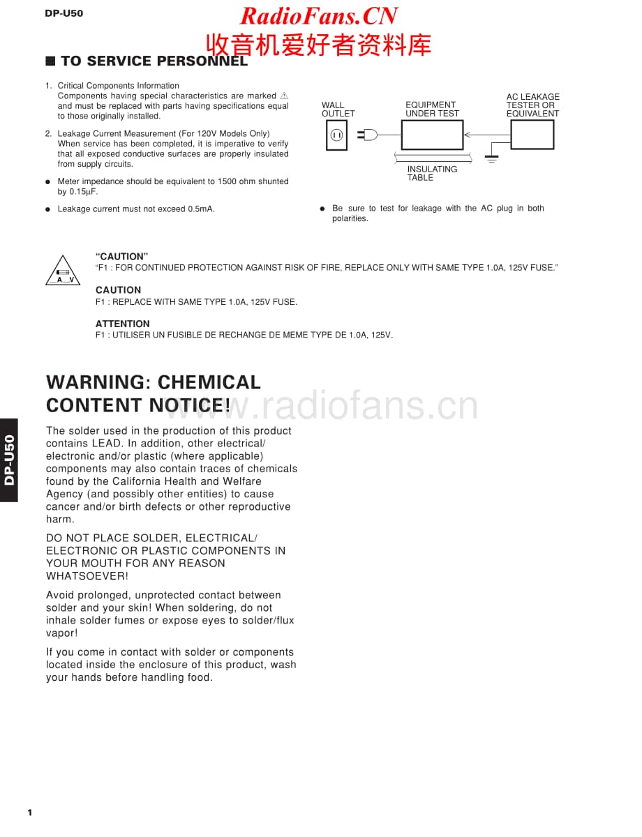 Yamaha-DPU50-avr-sm维修电路原理图.pdf_第2页