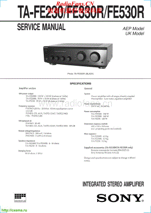 Sony-TAFE230-int-sm维修电路原理图.pdf