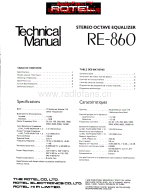 Rotel-RE860-eq-sm维修电路原理图.pdf