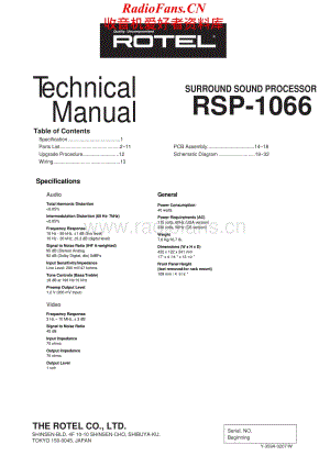Rotel-RSP1066-avr-sm维修电路原理图.pdf