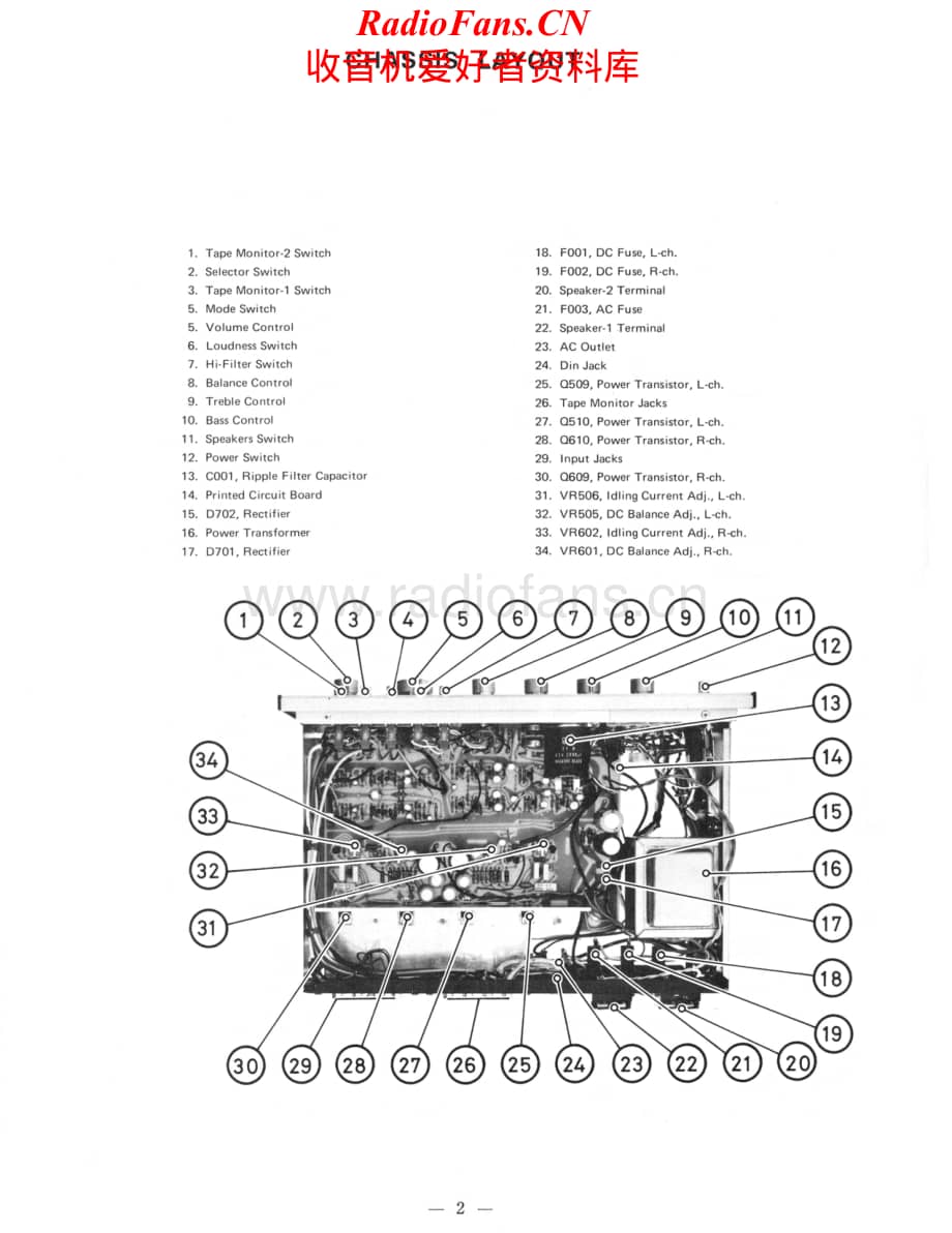 Rotel-RA311-int-sm维修电路原理图.pdf_第2页