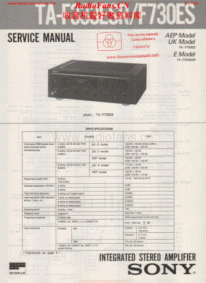 Sony-TAF730ES-int-sm维修电路原理图.pdf
