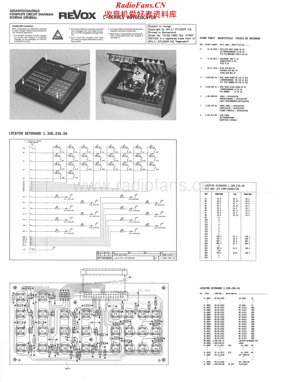 Revox-C27x-autolocator-sch维修电路原理图.pdf_第1页