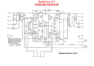 WesternElectric-WE133A-amp-sch维修电路原理图.pdf