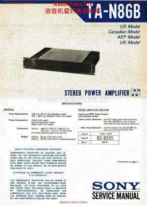 Sony-TAN86B-pwr-sm维修电路原理图.pdf