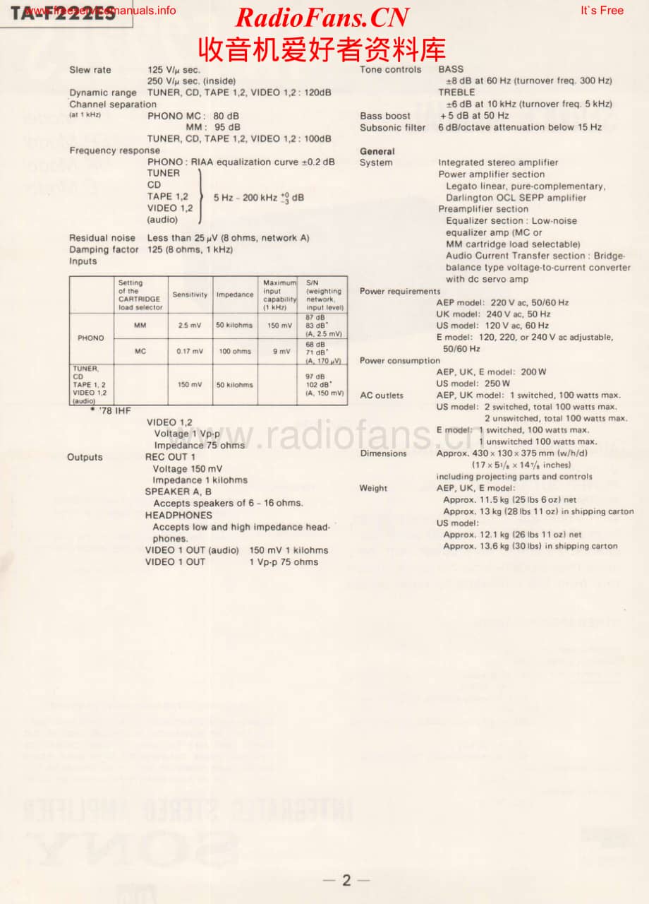 Sony-TAF222ES-int-sm维修电路原理图.pdf_第2页