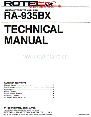 Rotel-RA935BX-int-sm维修电路原理图.pdf