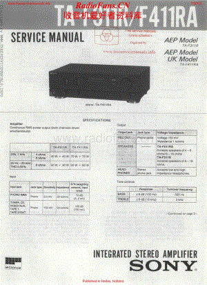 Sony-TAF311R-int-sm维修电路原理图.pdf