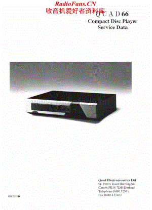 QUAD-CD66-cd-sm维修电路原理图.pdf