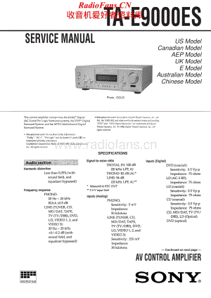 Sony-TAE9000ES-av-sm维修电路原理图.pdf