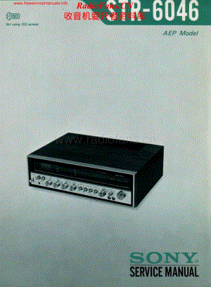 Sony-STR6046-rec-sm维修电路原理图.pdf