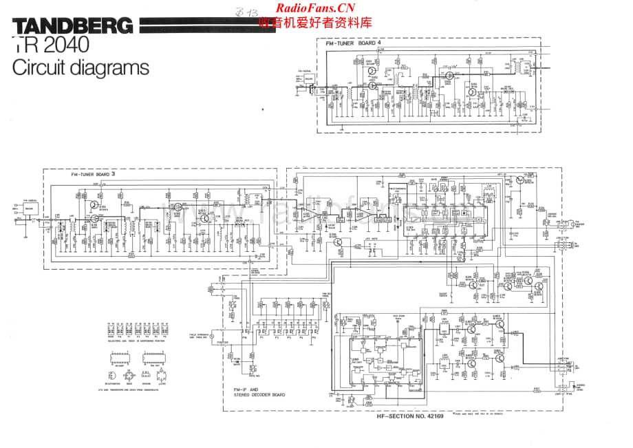 Tandberg-TR2040-rec-sch维修电路原理图.pdf_第1页