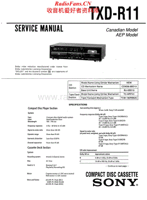 Sony-TXDR11-cd-sm维修电路原理图.pdf