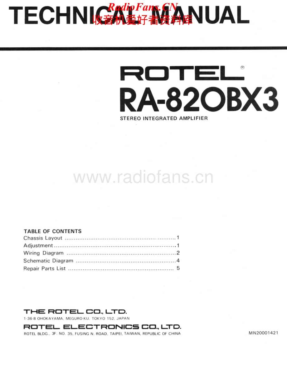 Rotel-RA820BX3-int-sm维修电路原理图.pdf_第1页