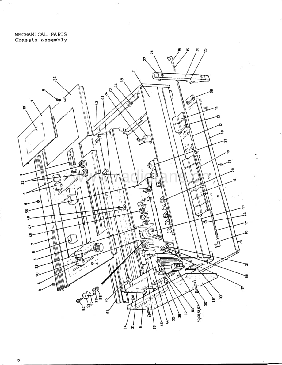tandberg tcd-320-illustr-parts 维修电路原理图.PDF_第2页