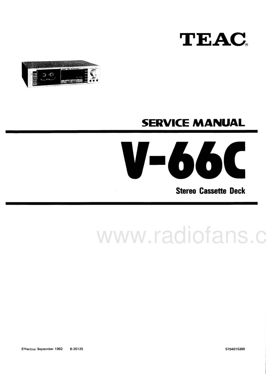teac V-66C 维修电路原理图.pdf_第1页