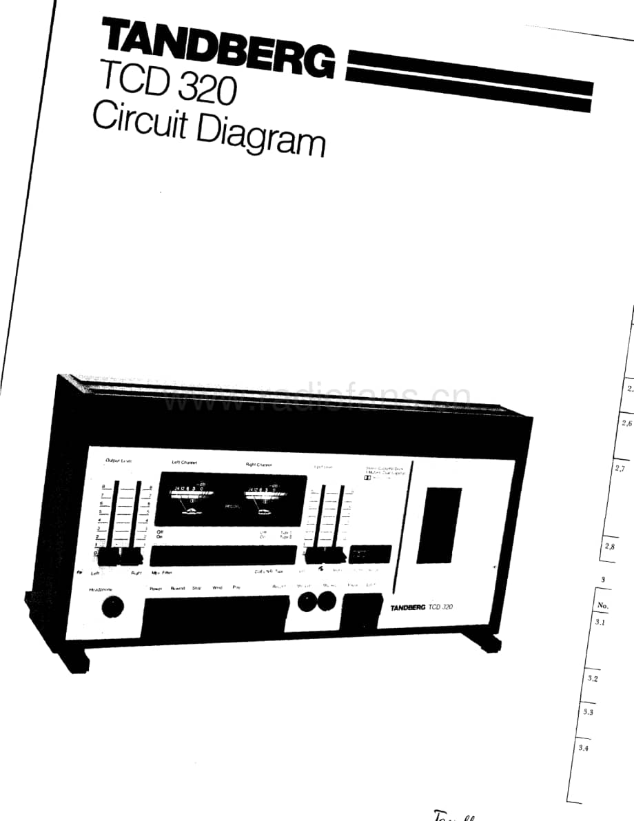 tandberg tcd-320-circ-diag 维修电路原理图.PDF_第1页