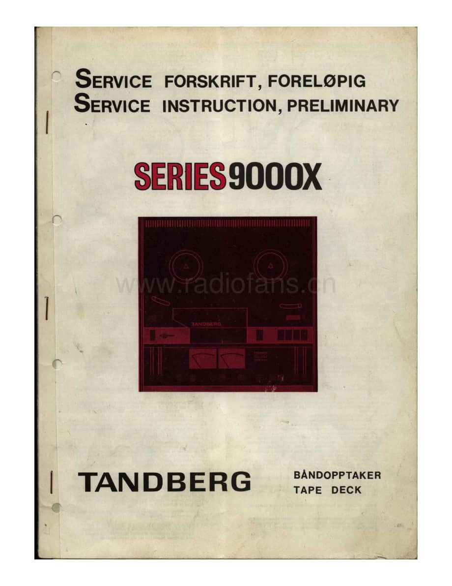 tandberg 9000-sm 维修电路原理图.pdf_第1页